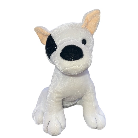 Jack Russell French Bulldog Plush Crane Prize Sitting Puppy Dog A Mart Corp - Picture 1 of 7